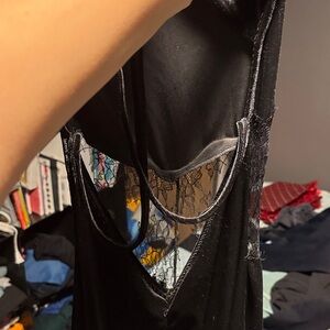 Elegant Black Lace Dress